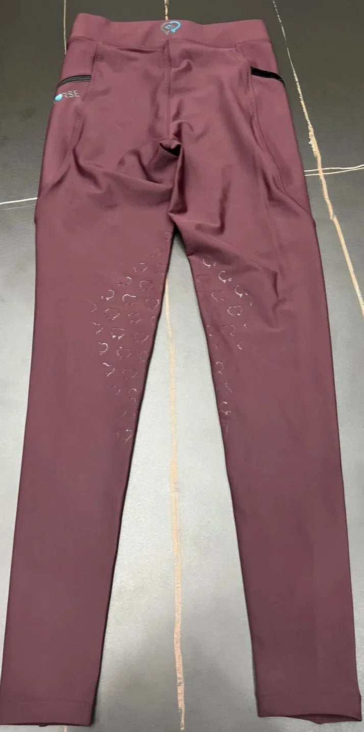 Heart Horse Kip Mid Rise Leggings