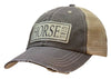 Vintage Life - Horse Girl Distressed Trucker Cap