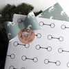 Hunt Seat Paper Co. - Winter Horse Gift Wrap - Exceptional Equestrian