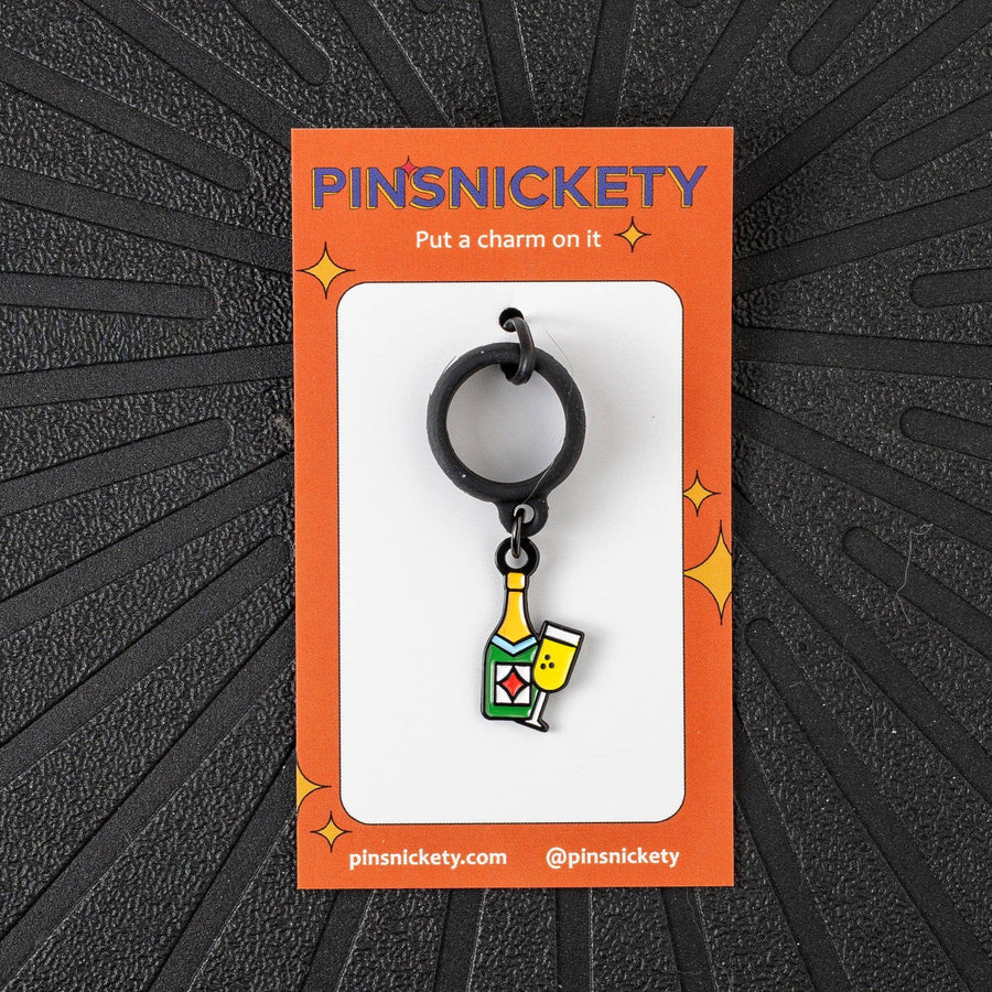 Pinsnickety - Champagne Crop Charm