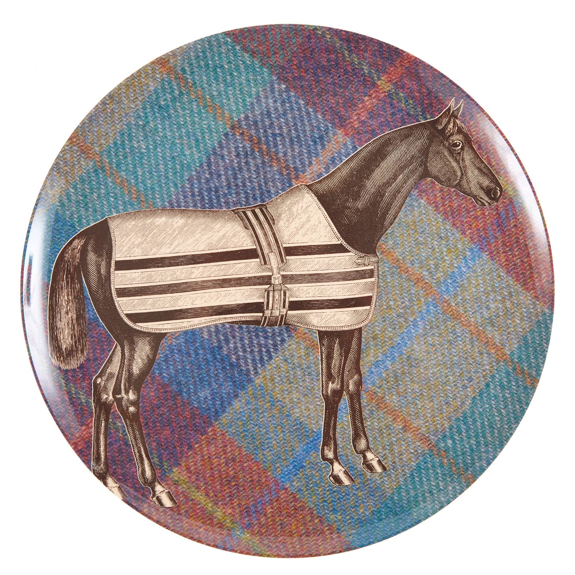 THOMASPAUL - EQUUS TWEED SIDE PLATES SET/4
