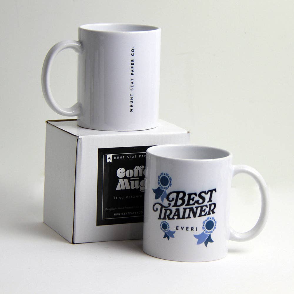 Hunt Seat Paper Co. - Best Trainer Coffee Mug