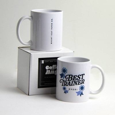 Hunt Seat Paper Co. - Best Trainer Coffee Mug