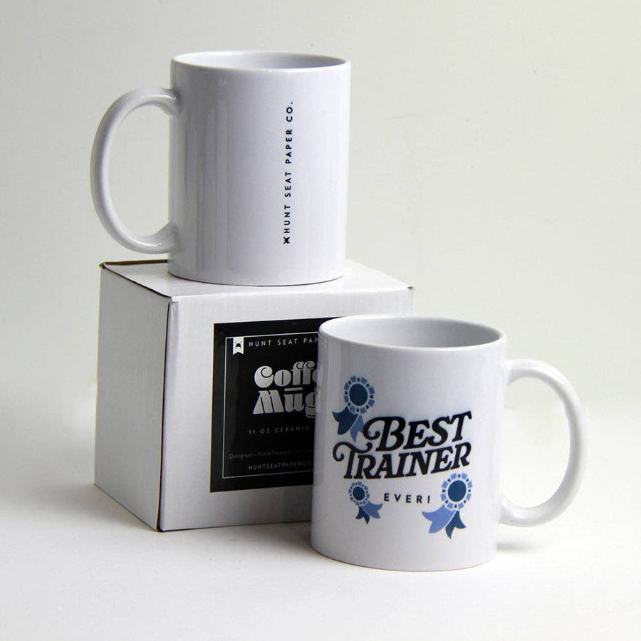 Hunt Seat Paper Co. - Best Trainer Coffee Mug