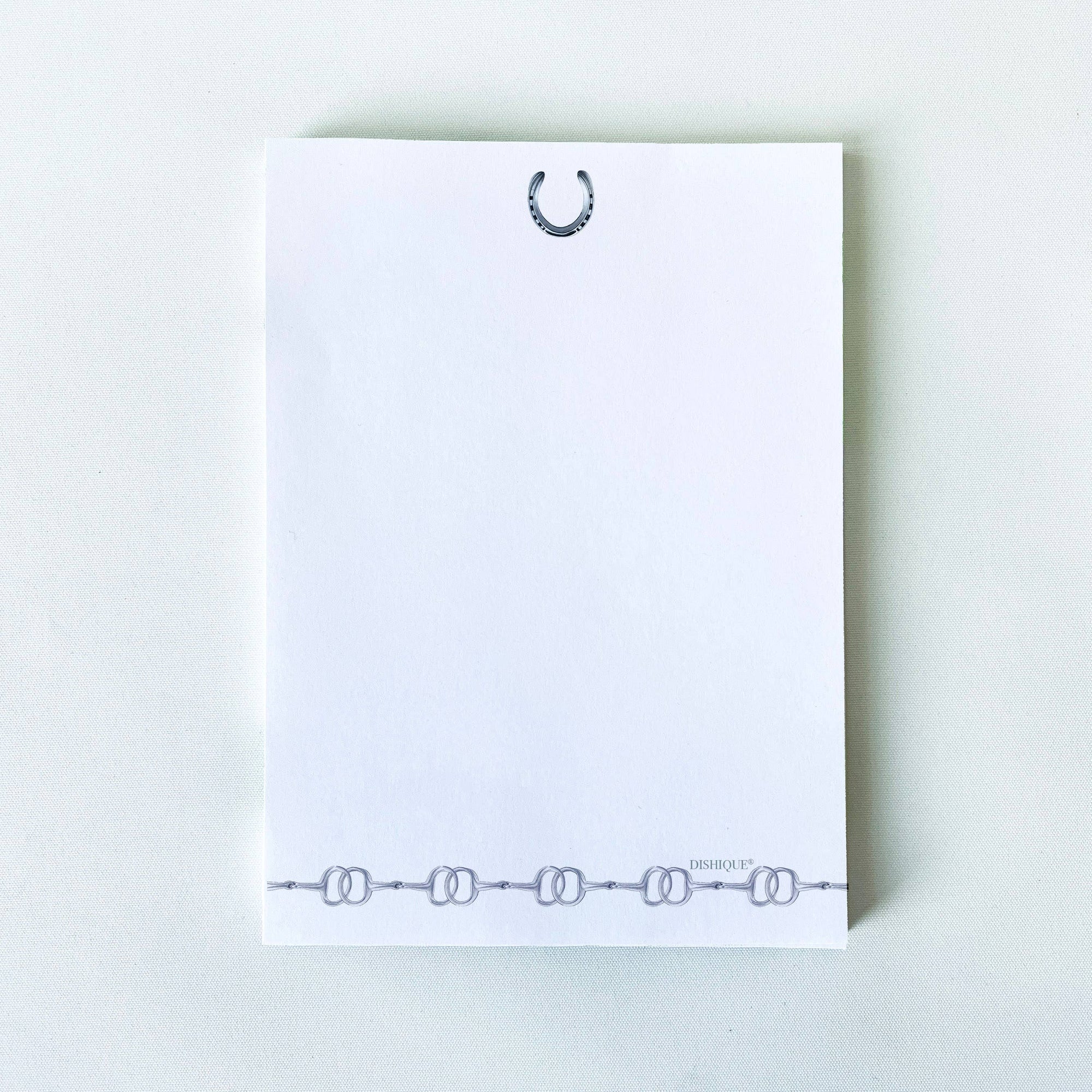 Dishique - Equestrian Themed Notepad 5"x7" 50pgs