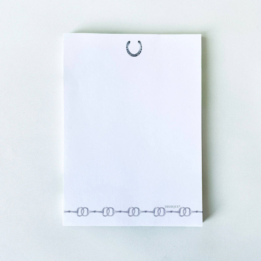 Dishique - Equestrian Themed Notepad 5"x7" 50pgs