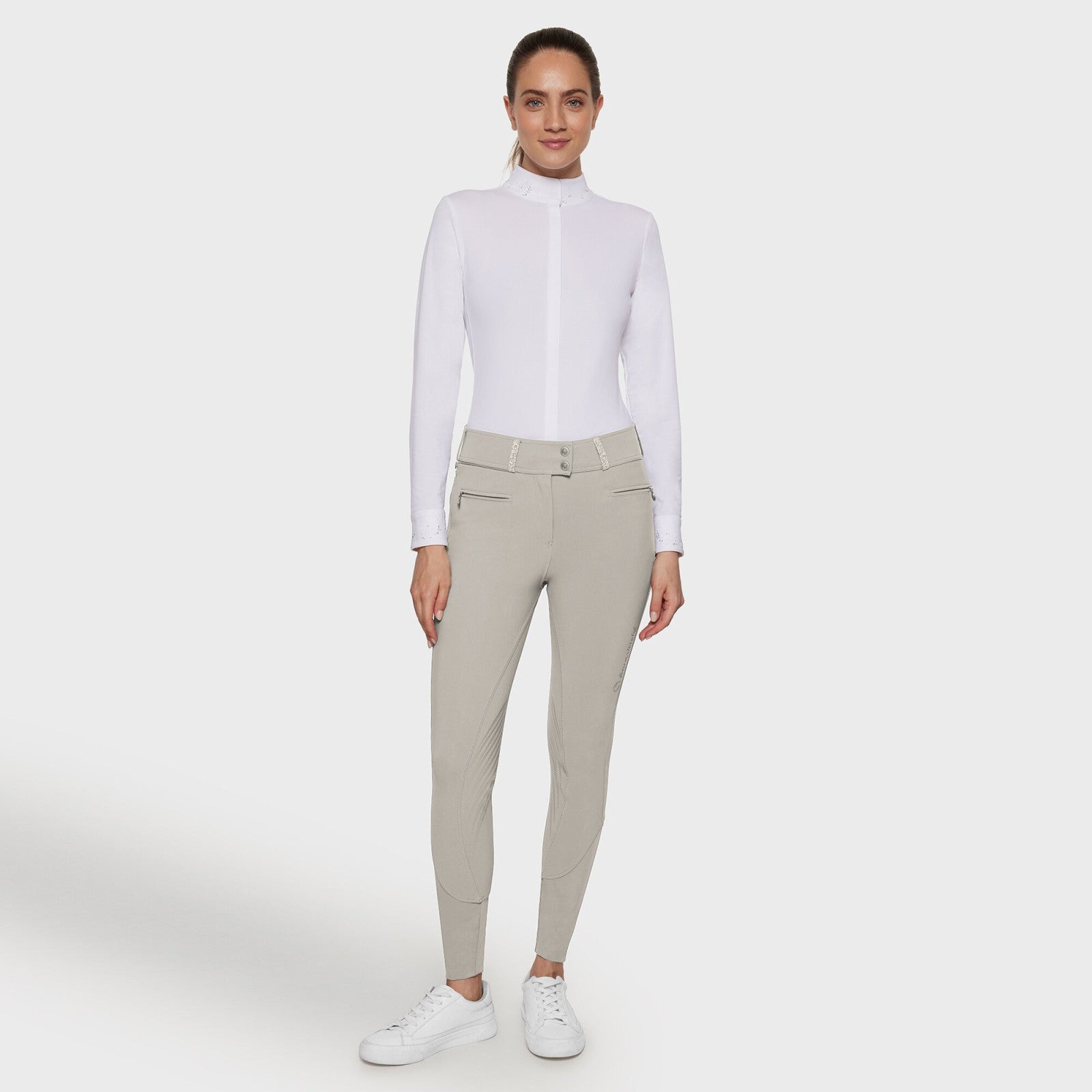 Samshield Claranova Crystal Fabric Knee Grip Breeches