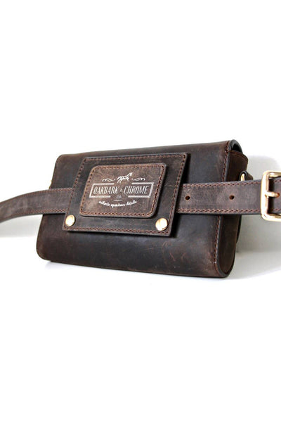 Oakbark & Chrome - Rider Belt Bag in Havana - Exceptional Equestrian