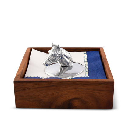 Arthur Court - Napkin Weight -Horse Head - Exceptional Equestrian