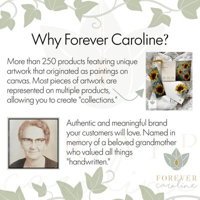 Forever Caroline - Encouragement Card - "You Are Stronger Than This Storm"
