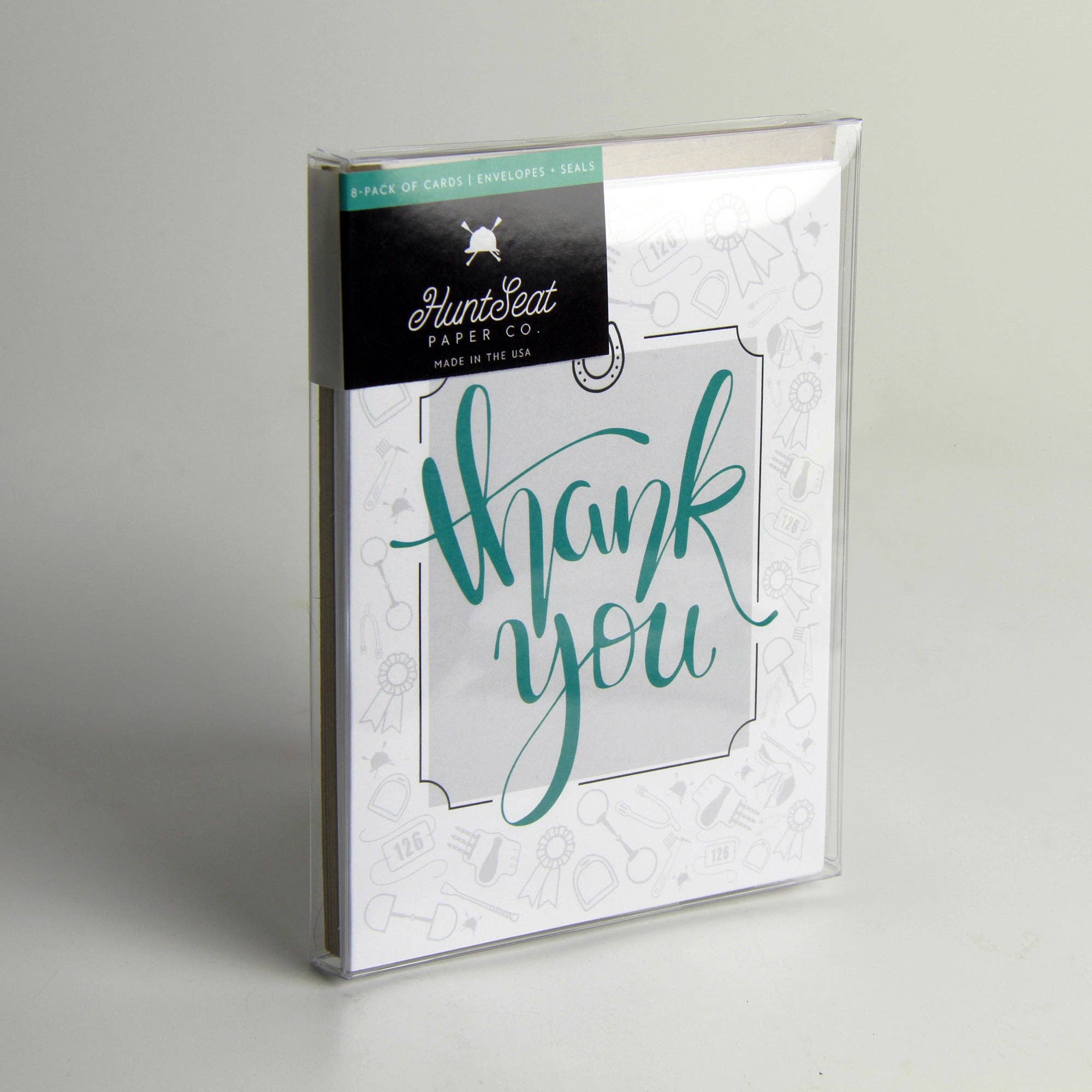 Hunt Seat Paper Co. - Thank You Greeting Card for Equestrians