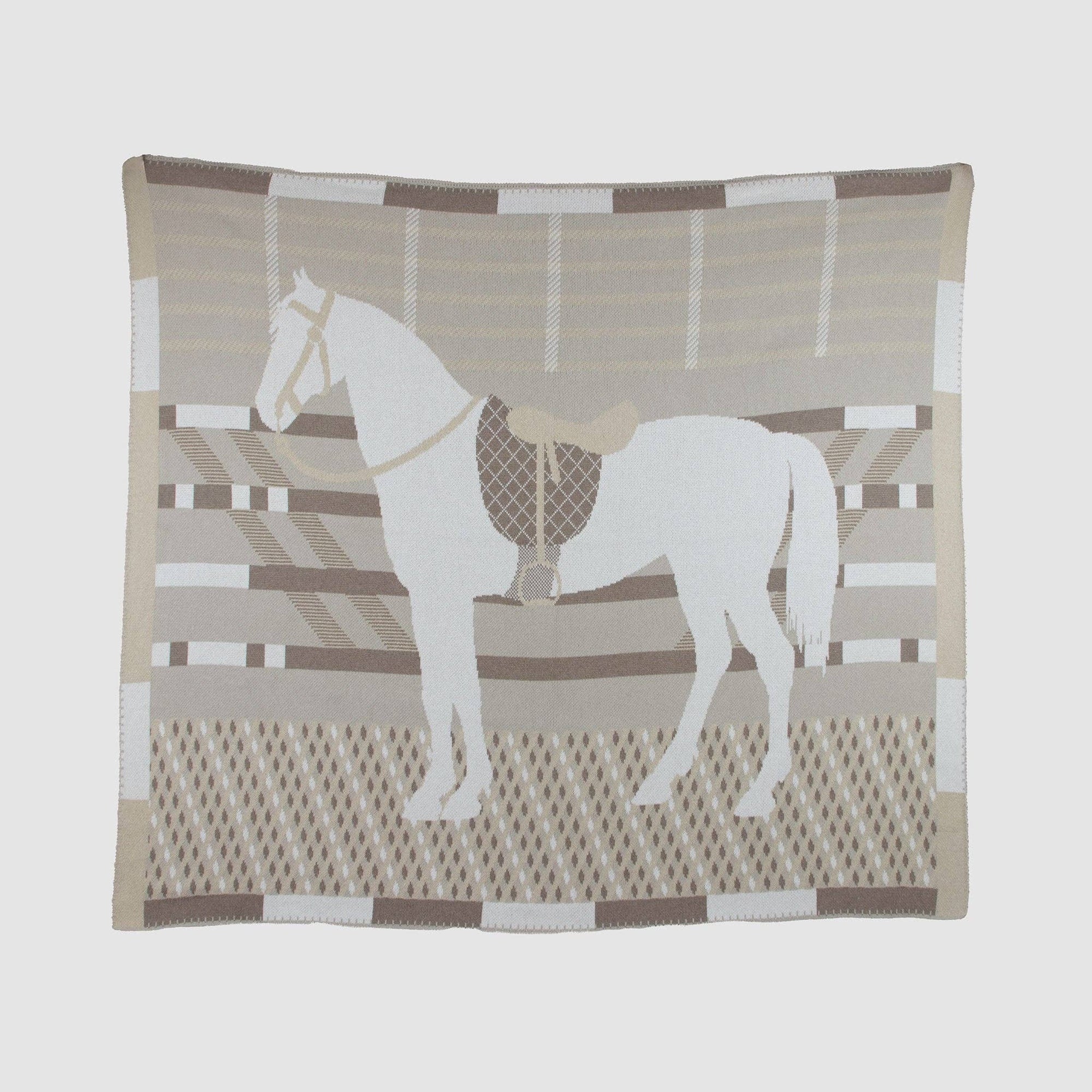 In2Green - Equestrian Cheval Throw Blanket