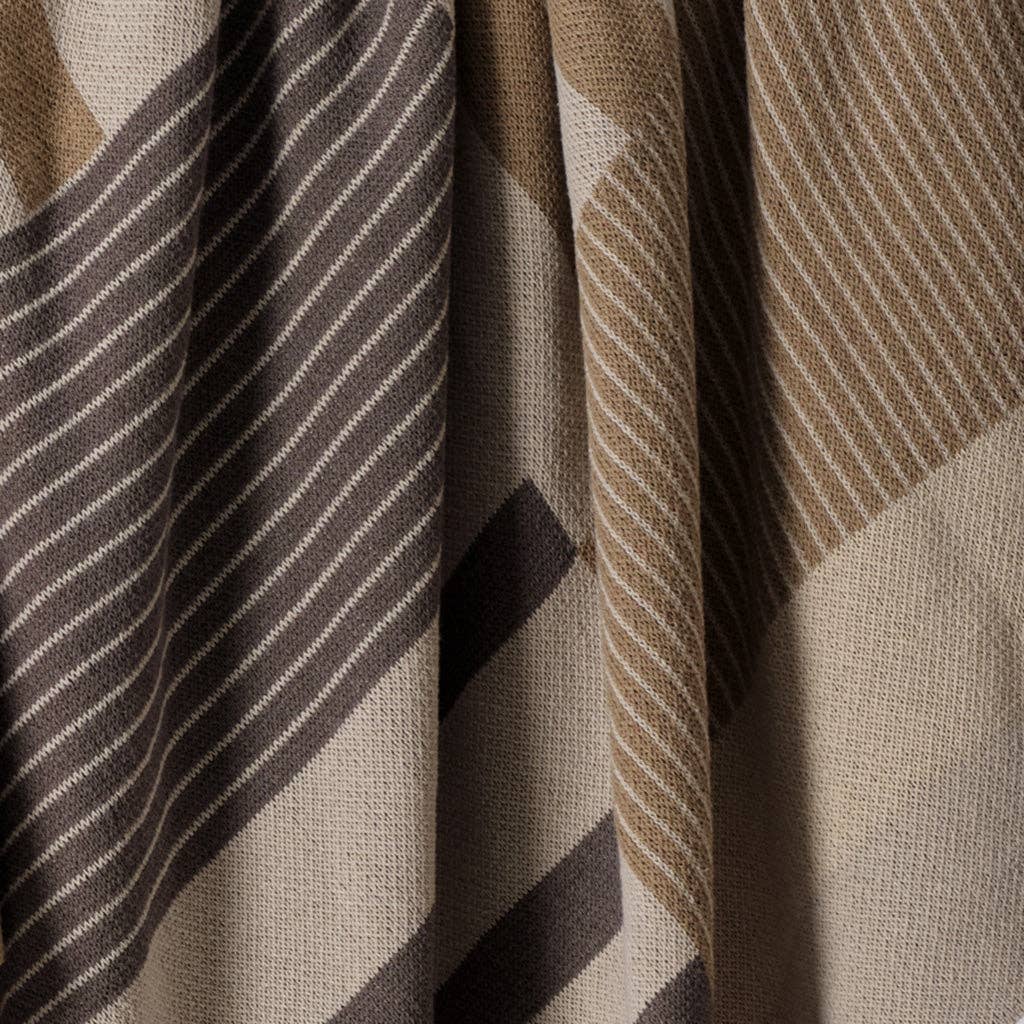 In2Green - Equestrian Stable Stripe Throw Blanket