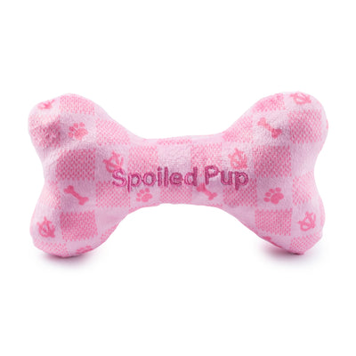 Haute Diggity Dog - Pink Checker Chewy Vuiton Bone by Haute Diggity Dog - Exceptional Equestrian