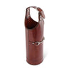 Vagabond House - Premium Genuine Leather Bit Single Wine Bottle Carrier