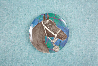 THOMASPAUL - EQUUS TWEED ROUND TRAY 