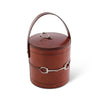 Vagabond House - Premium Genuine Leather Bit Lidded Ice Bucket