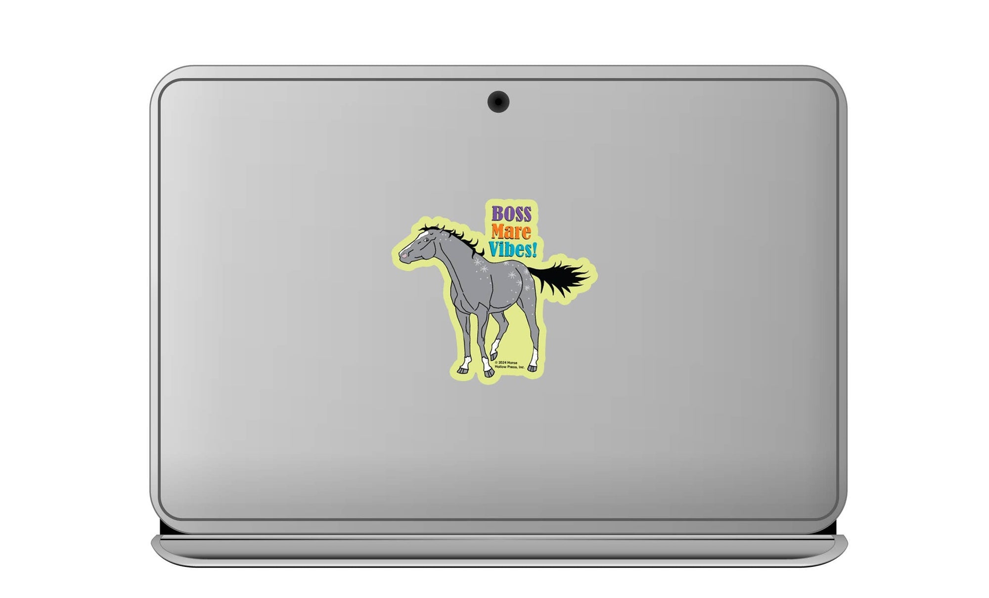 Horse Hollow Press - 3" Tumbler Horse Sticker / Boss Mare Vibes / WATERPROOF