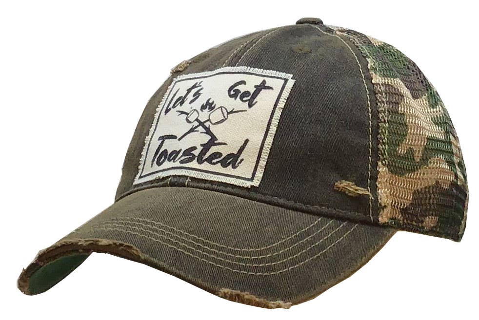 Vintage Life - Let's Get Toasted Distressed Trucker