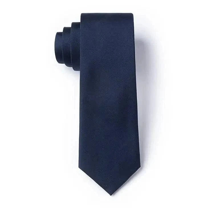 Alynn - Navy Blue Tie For Boys By Essentials - Exceptional Equestrian