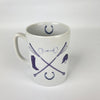 Dishique - Equestrian Crest Porcelain Mug