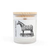un.sus.tain.a.ble apparel - Frosted Glass Candle, 11oz - Sweater Weather