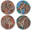 THOMASPAUL - EQUUS TWEED DINNER PLATES SET/4