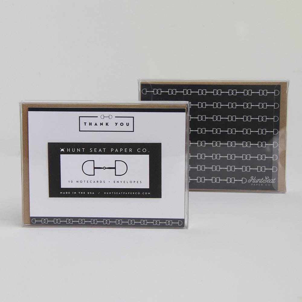 Hunt Seat Paper Co. - 10-Pack Thank You Notecards