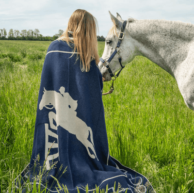 In2Green - Equestrian Jumper Throw Blanket - Exceptional Equestrian