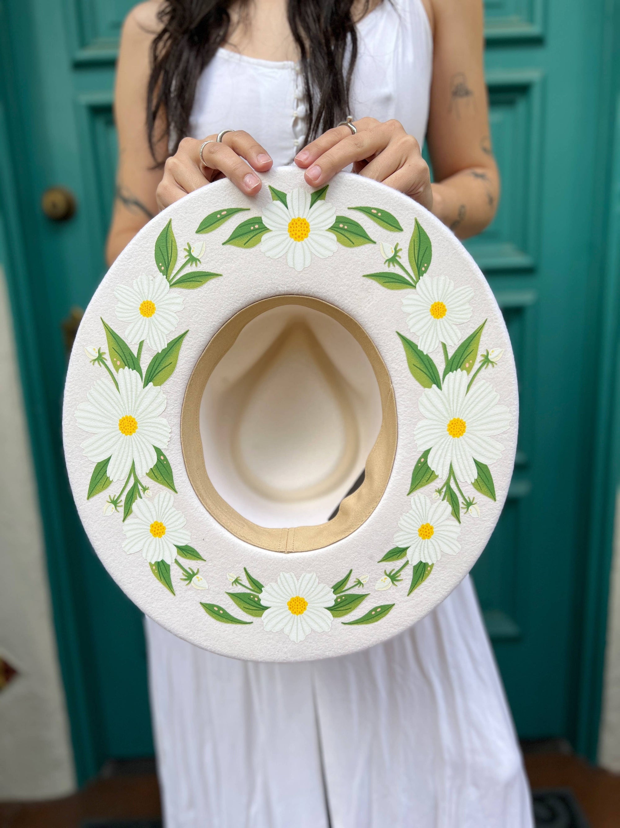 Wild as Heck - The Heather Hat (rancher hat, unique hat, women artist) - Exceptional Equestrian