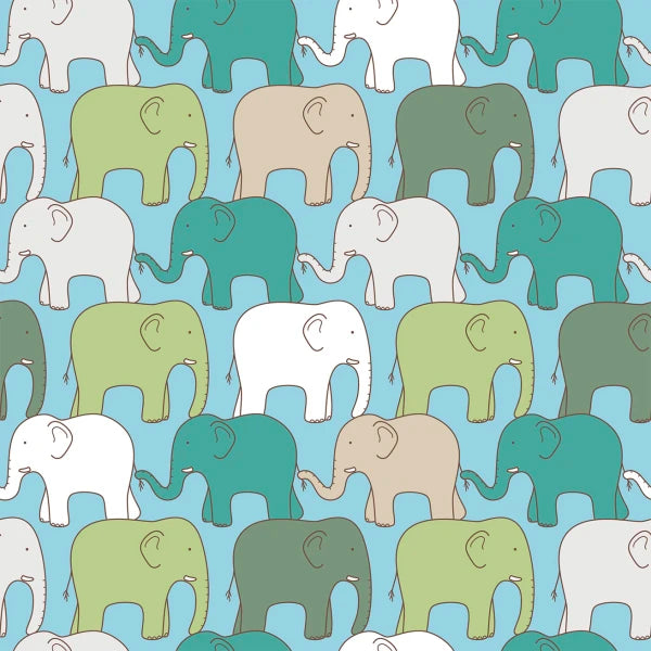 HocSocx ShowSocx - Elephants in Line