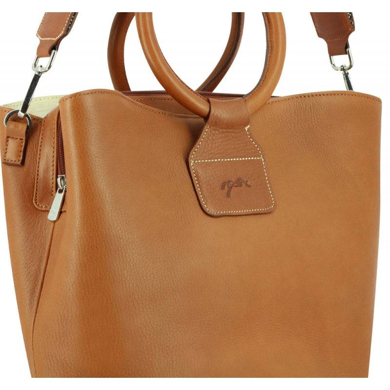Penelope - Emeline Handbag - Brandy - Exceptional Equestrian