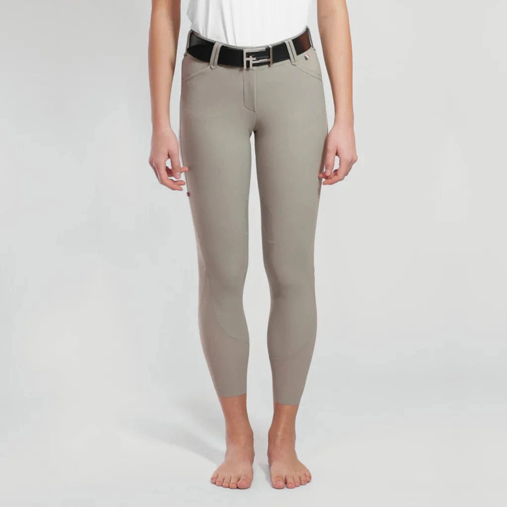ForHorses ENNIE Ultra Move Breeches - Light Tan, Beige and White