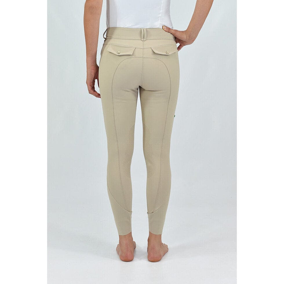 ForHorses ENNIE Ultra Move Breeches - Light Tan, Beige and White