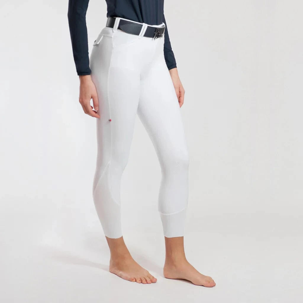 ForHorses ENNIE Ultra Move Breeches - Light Tan, Beige and White