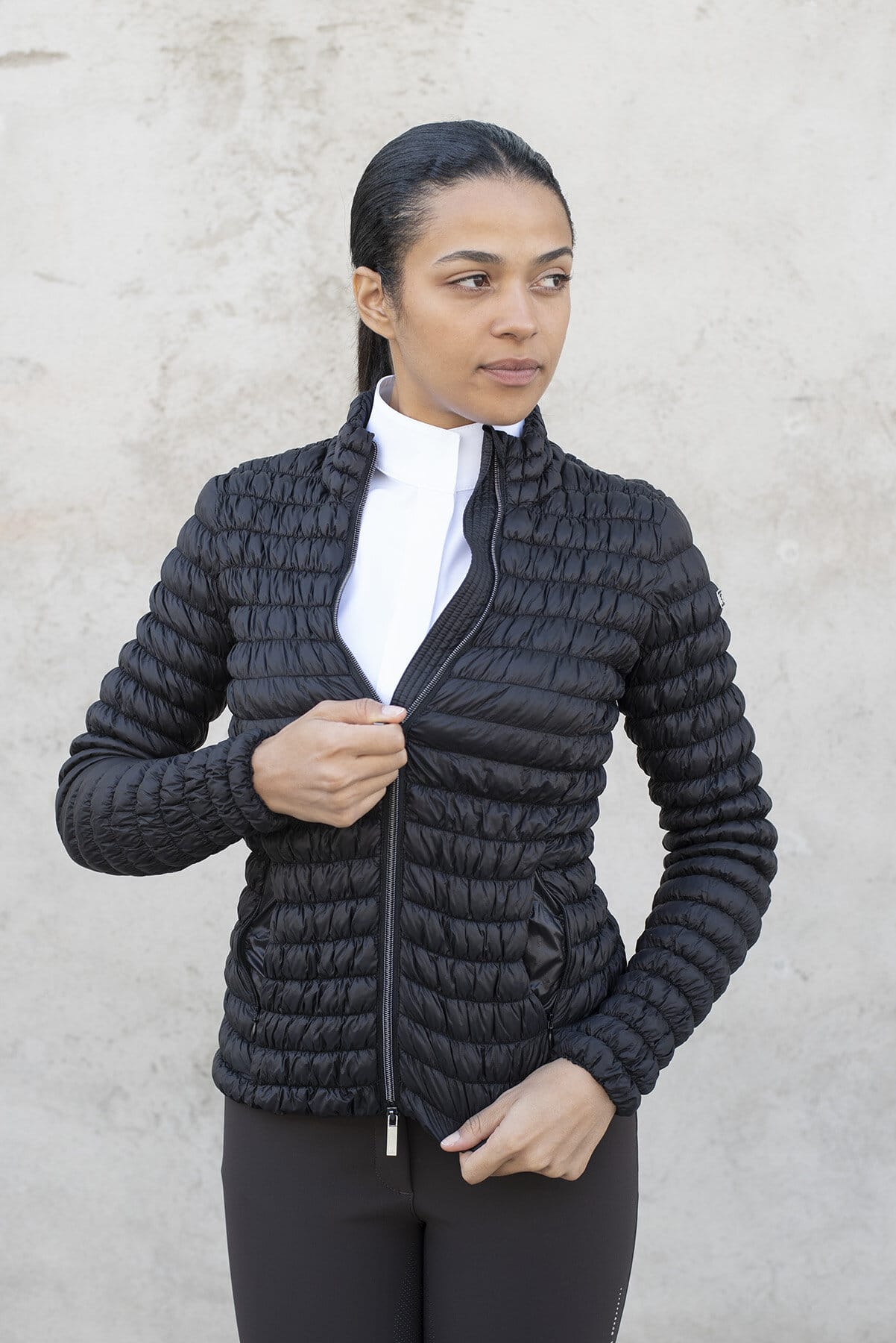 ForHorses - CRYSTAL Down Jacket - Black