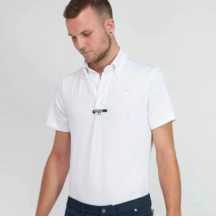 ForHorses Argo Men's Short Sleeve Show Shirt - Exceptional Equestrian