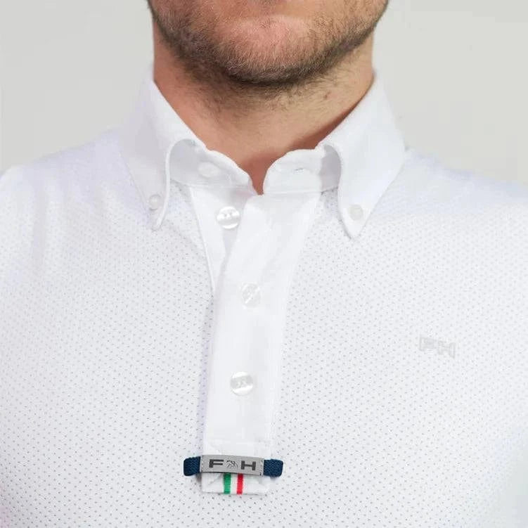 ForHorses Argo Men's Short Sleeve Show Shirt - Exceptional Equestrian