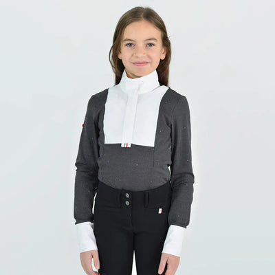 ForHorses Ariella LS Girls Show Shirt