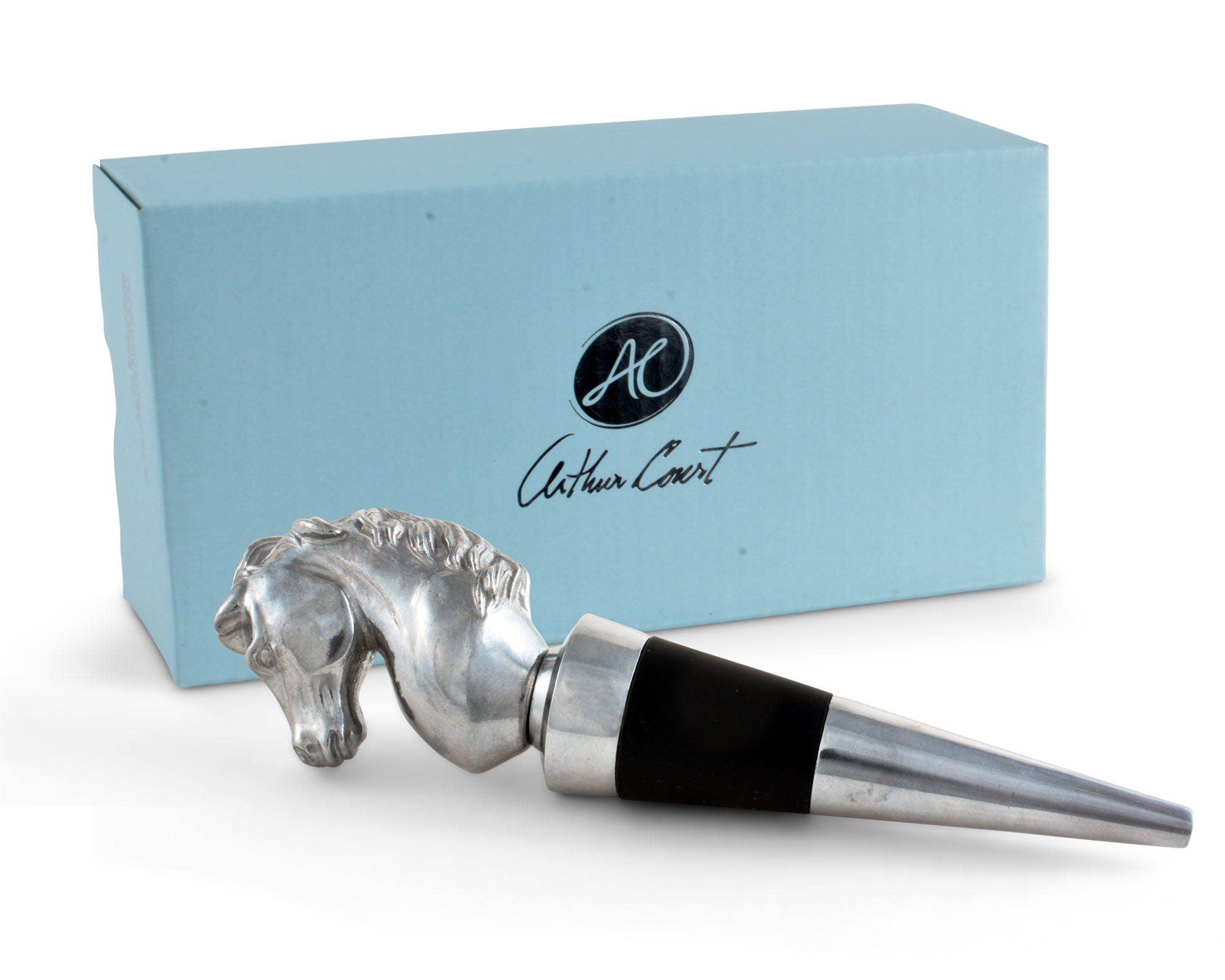 Arthur Court - Horse Bottle Stopper - Exceptional Equestrian
