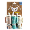 Haute Diggity Dog - Snuggly Cup 3-Pack Organic Catnip Toys (Teal, Ivory, Blush) - Exceptional Equestrian 