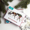 Hunt Seat Paper Co. - Eat + Be Merry Western Cowgirl Christmas Card - Exceptional Equestrian