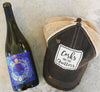 Vintage Life - Corks Are For Quitters Distressed Trucker Hat Baseball Cap - Black