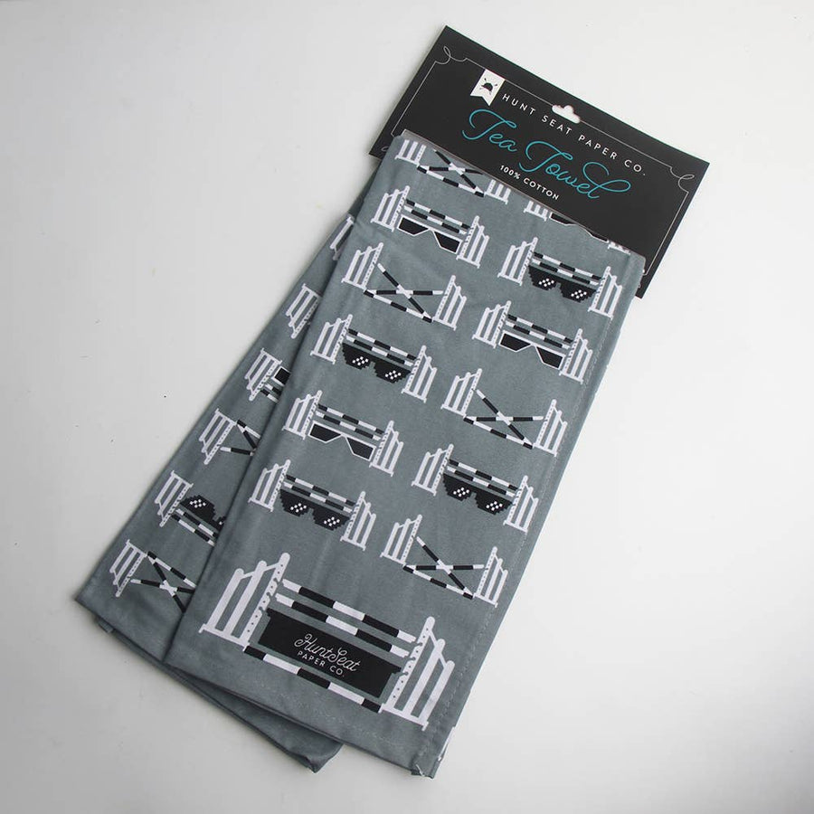 Hunt Seat Paper Co. - High Standards  Equestrian Tea Towel - Horse Home Decor - Exceptional Equestrian 