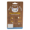 Haute Diggity Dog - Kitty Vuiton Balls (Monogram) Organic Catnip Toys - Exceptional Equestrian