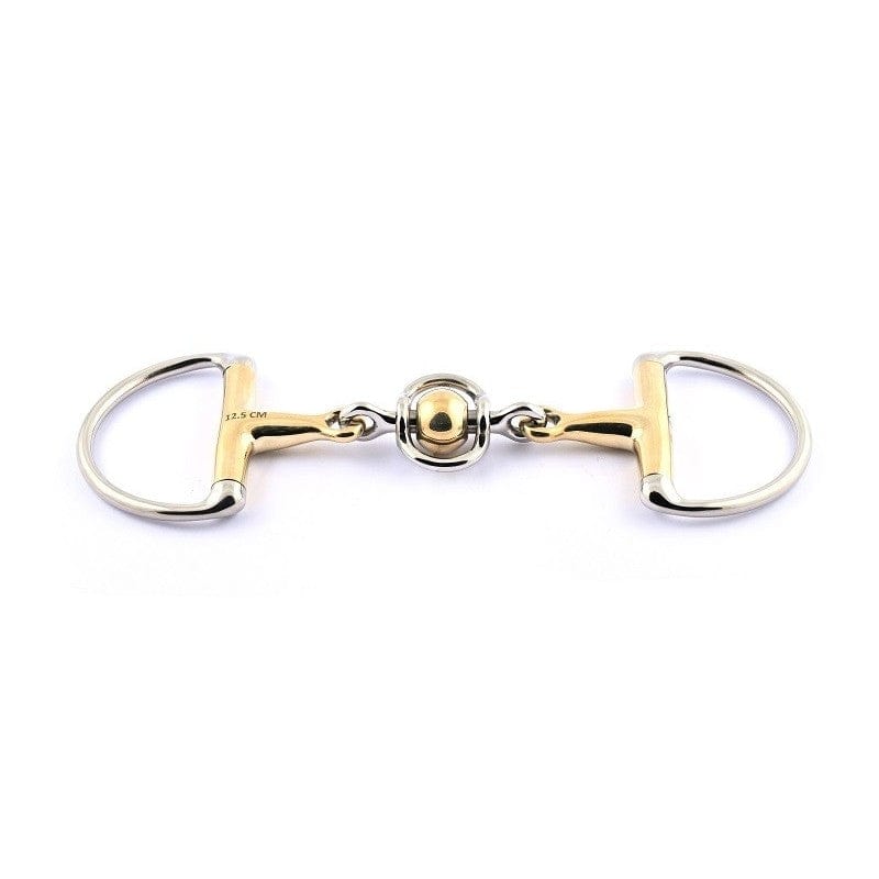 Jump'In French mouth Eggbutt Stainless Steel bit german silver ball