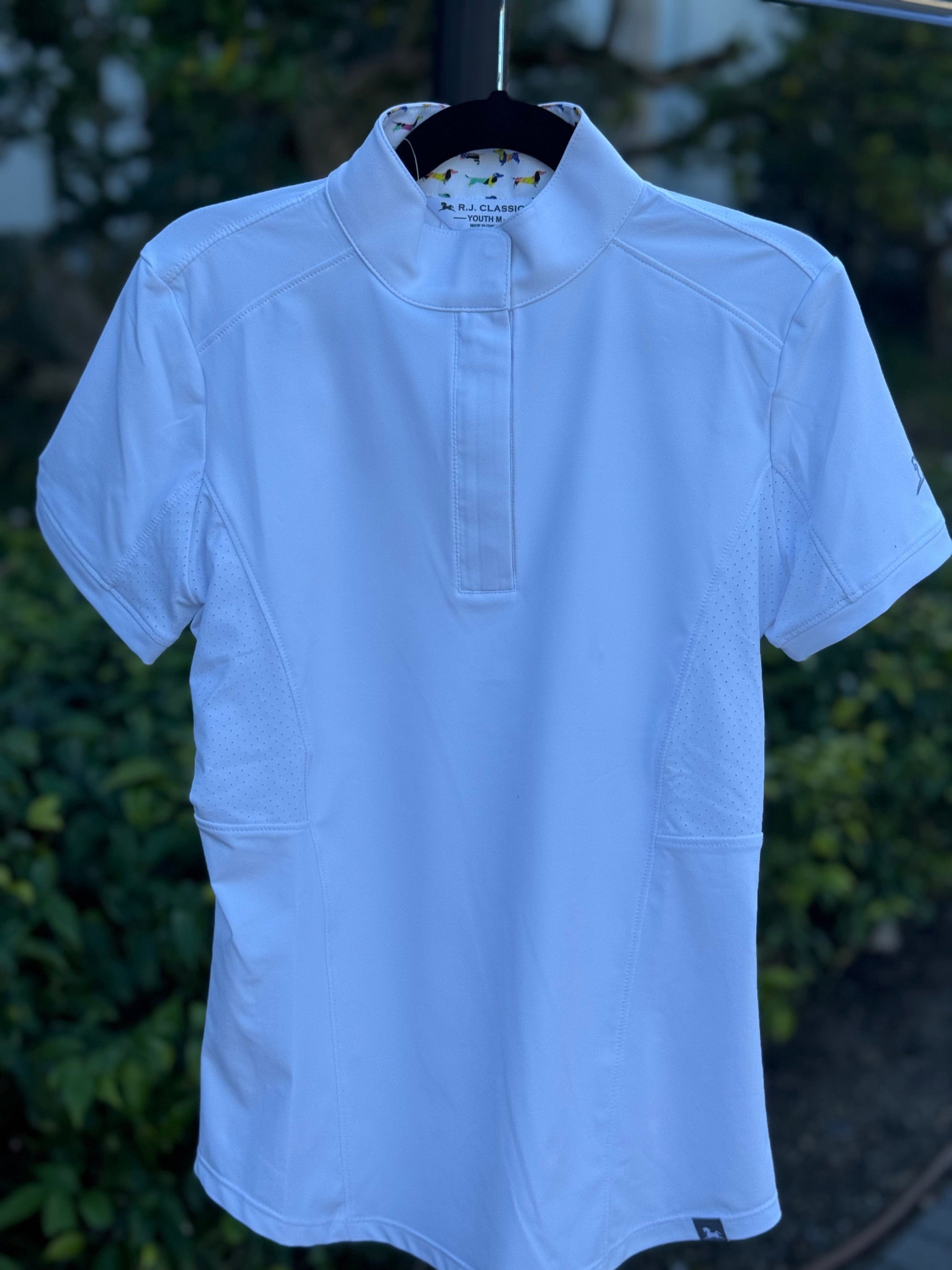 RJ Classics - Brynn Junior SS Show Shirt - Happy Doxies - SS25 - Small Only