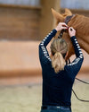 DADA Sport - Izzy ML - Technical riding T-shirt - Midnight & Navy