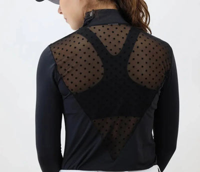 Kismet - “Kiley” Show Shirt Long Sleeve Mesh Panel - Exceptional Equestrian