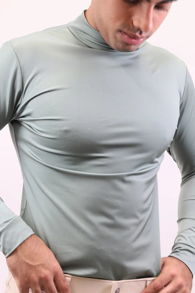 Kismet "Geo” Men’s Mock Neck Shirt UV